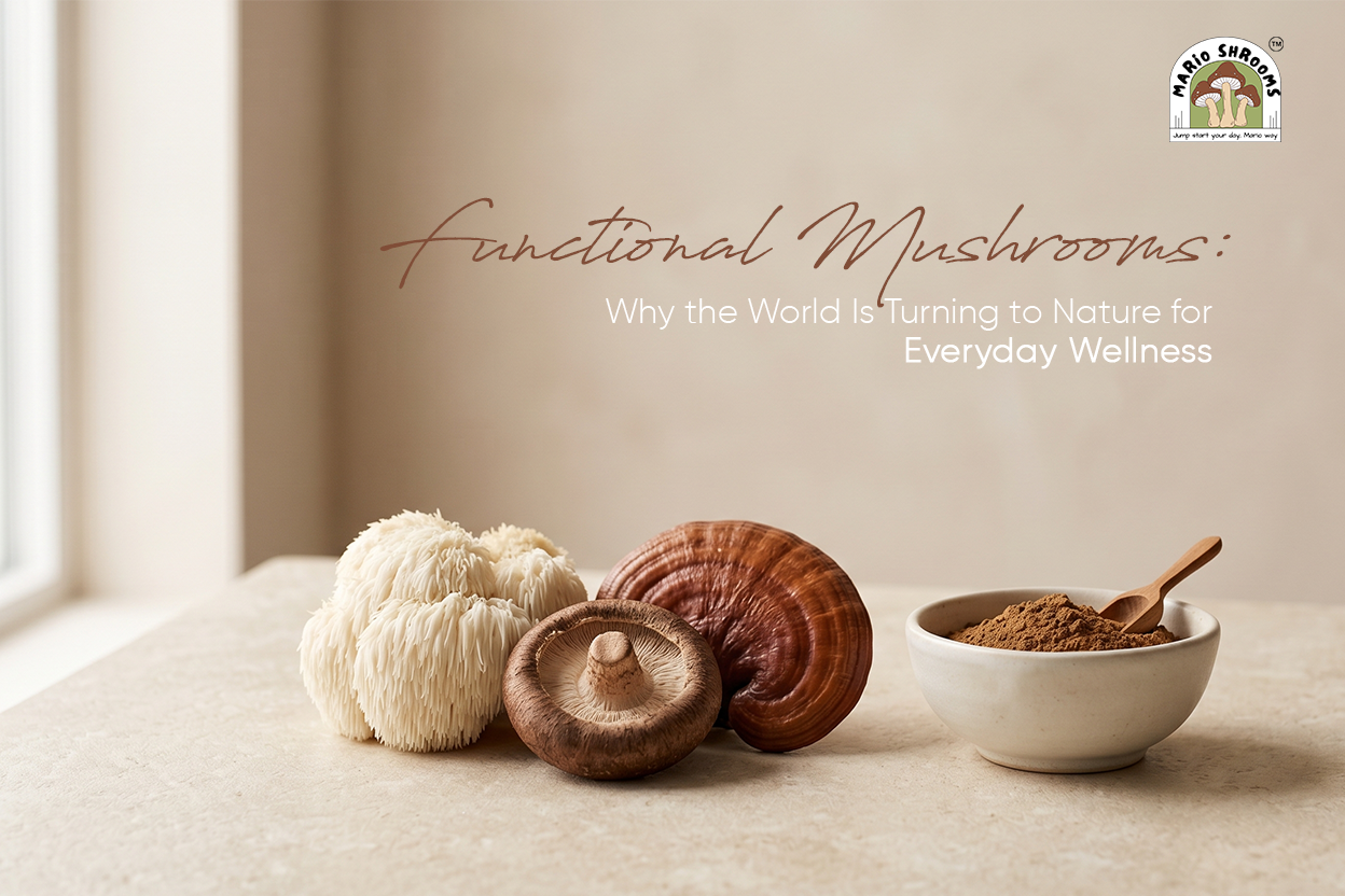 Functional Mushrooms: Why the World Is Turning to Nature for Everyday Wellness