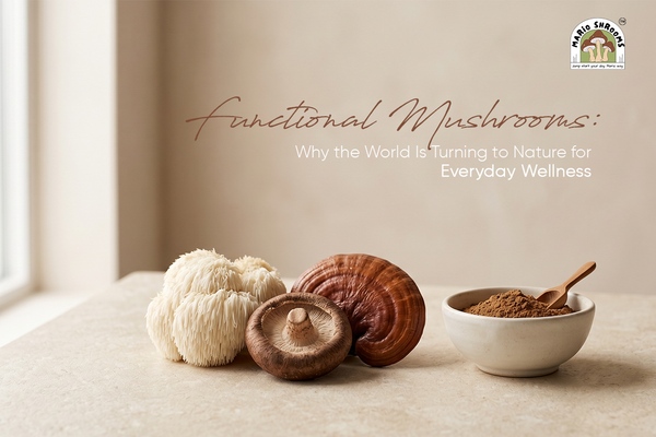 Functional Mushrooms: Why the World Is Turning to Nature for Everyday Wellness