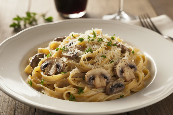 Creamy Mushroom Pasta