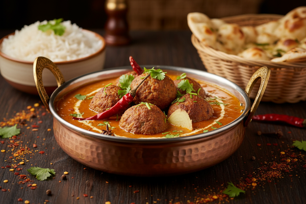 Mushroom Kofta Curry